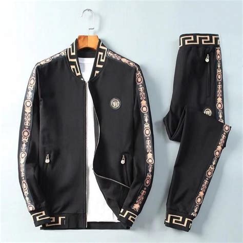 versace mens formal wear|versace tracksuit men's.